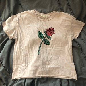 Rose top shop tee